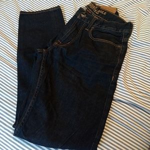 American eagle core flex dark blue jeans 29x30